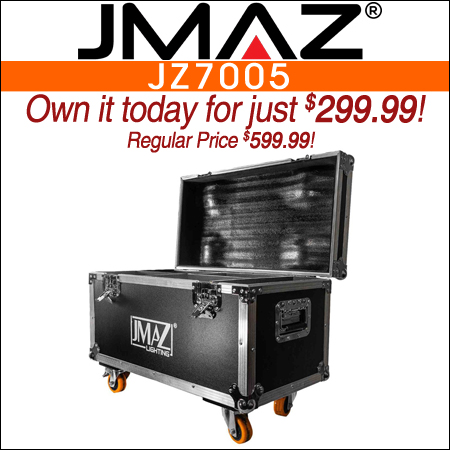 JMAZ Lighting JZ7005 Universal Small Road Case