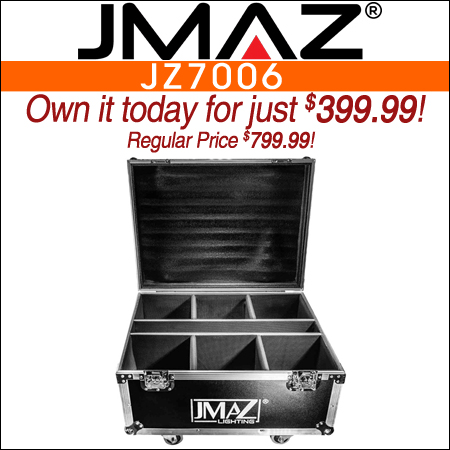 JMAZ Lighting JZ7006 Universal Small Road Case