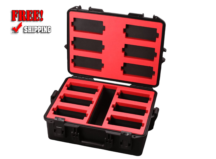 JMAZ Lighting JZ7017 Injection Molded Case for 6 MAD PAR Units