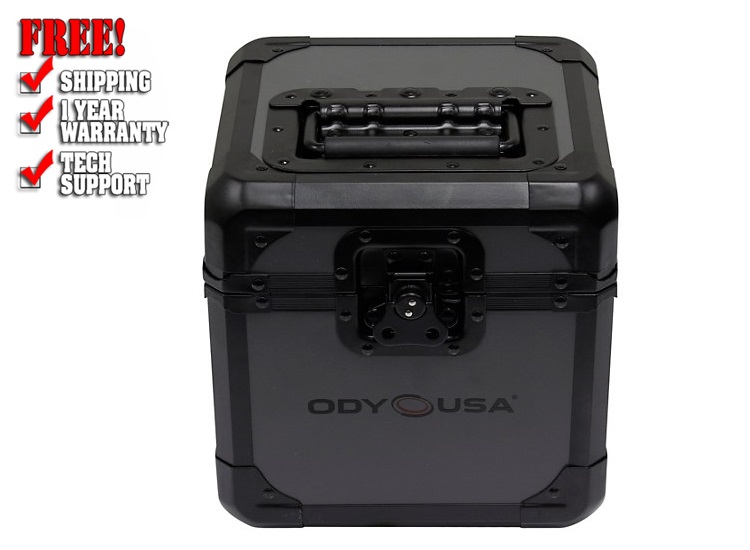 Odyssey K45060BLG Black Krom on Gray Record/Utility Case Holds 60 7 Records