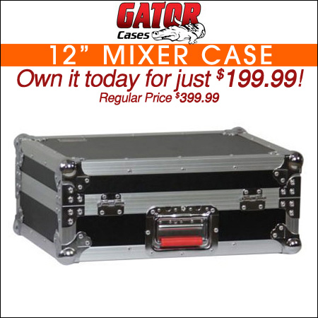 TEGO PRO 71 x 55 x 12 cm Universal Mixercase Größe 4 Mixer Case Transportcase 