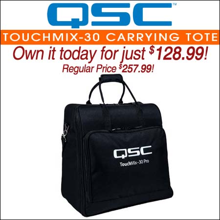 QSC TouchMix-30 Carrying Tote