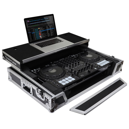 Odyssey FZGSDDJ1000W1 Glide Case for Pioneer DDJ-1000 with 1U Rack +