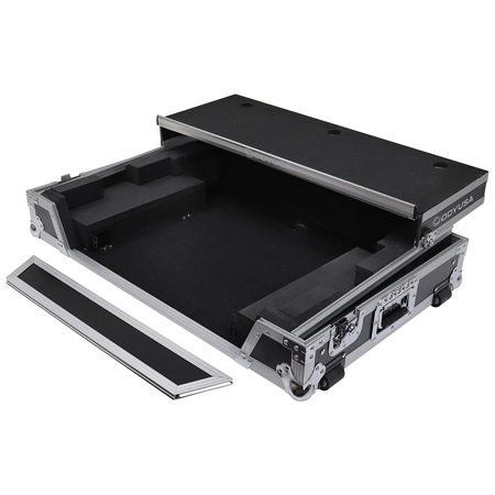 Odyssey FZGSDDJ1000W1 Glide Case for Pioneer DDJ-1000 with 1U Rack +