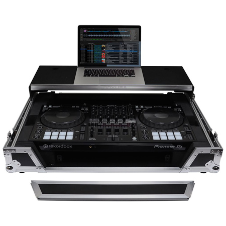 Odyssey FZGSDDJ1000W1 Glide Case for Pioneer DDJ-1000 with 1U Rack +