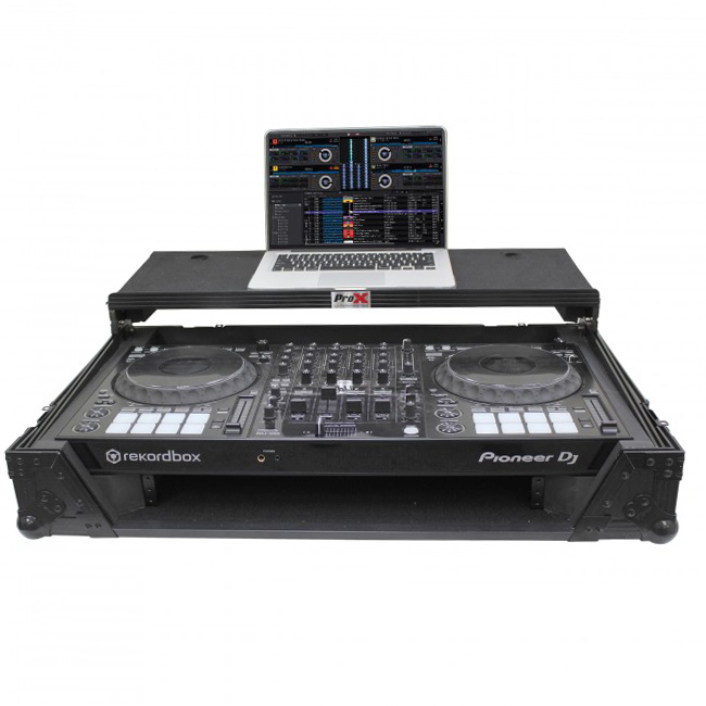 PROX Flight Case W/Laptop Shelf for Pioneer DDJ-1000