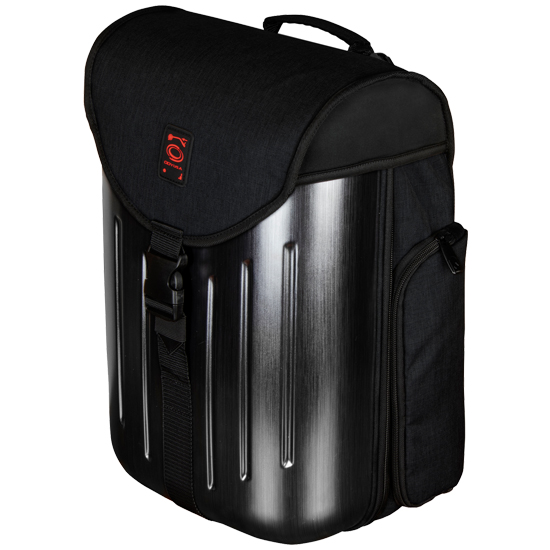 Black Hard Shell DJ Backpack