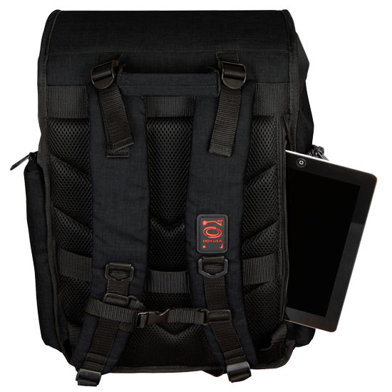 Black Hard Shell DJ Backpack