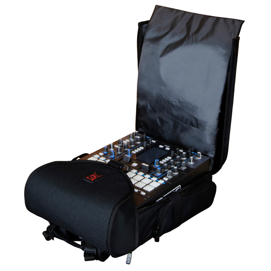 Black Hard Shell DJ Backpack