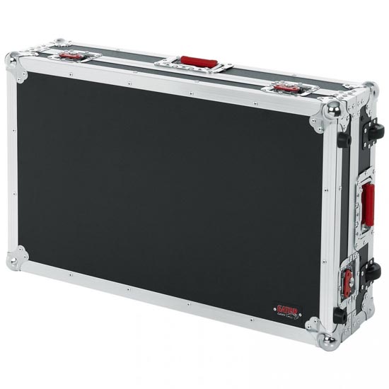 Gator GTOURDSPDDJ1000 G-TOUR Case Custom Fit for the Pioneer DDJ1000 Controller w/ DSP Shelf