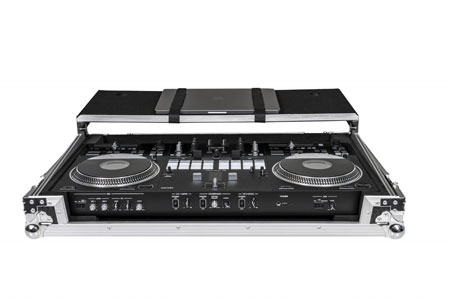 Headliner Flight Case for Pioneer DDJ-REV7 with Laptop Platform & Wheels