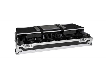 Headliner Flight Case for Pioneer DDJ-REV7 with Laptop Platform & Wheels