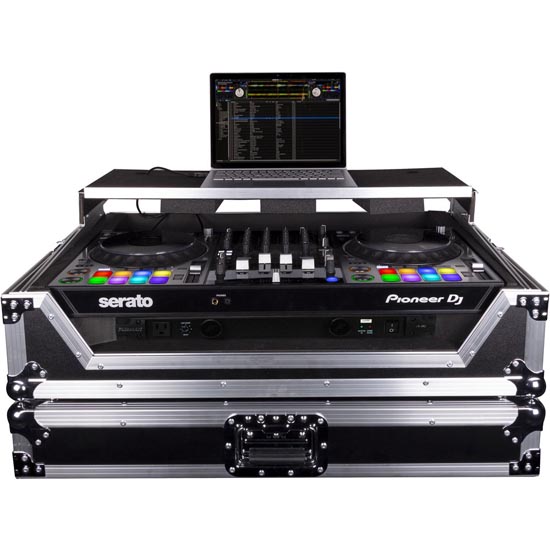 Headliner HL10001 Flight Case Trolley with Laptop Platform for Pioneer DDJ-1000 and DDJ-1000SRT Controllers