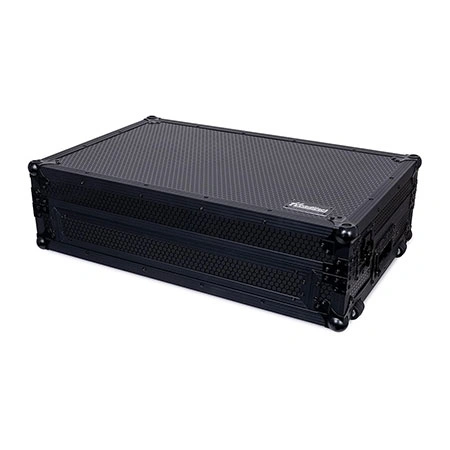 Headliner Pitch Black Flight Case for System One with Laptop Platform & Wheels