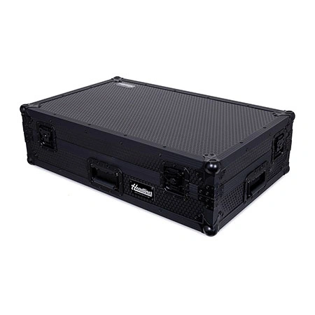 Headliner Pitch Black Flight Case for System One with Laptop Platform & Wheels