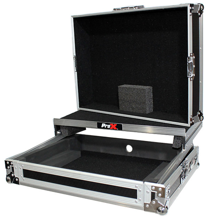 ProX X-DNMC4000 LT Fits Denon DNMC4000 Digital Controller Flight Case w Laptop Shelf   