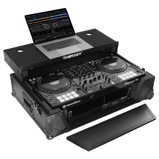 Odyssey 810240 Custom Fit for Pioneer DDJ-1000 Industrial Board Glide Style 2U Case