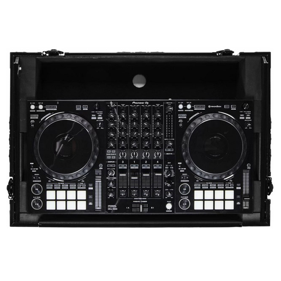 Odyssey 810271 Custom Fit for Pioneer DDJ-1000 Industrial Board Glide Style 1U Case with Wheels