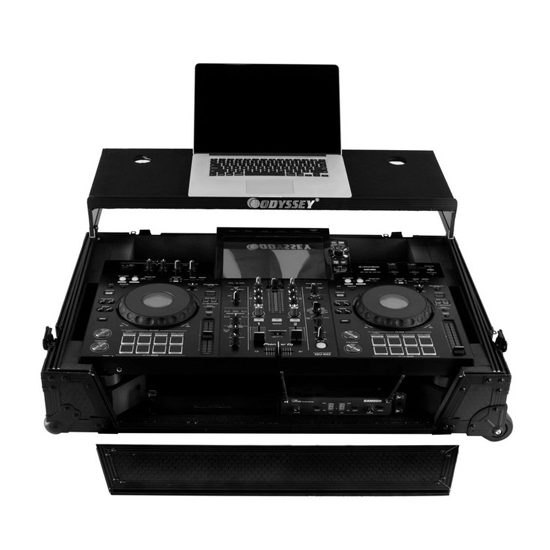 Odyssey 810295 Pioneer XDJ-RX3 Industrial Board Glide Style 1U Case