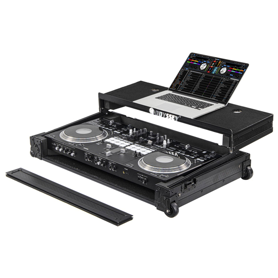 Odyssey 810325-Pioneer DDJ-REV7 Industrial Board Flight Case with Glide Style Laptop Platform