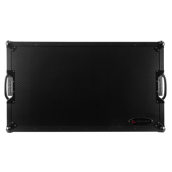Odyssey 810394 RANE PERFORMER I-Board 1U Flight Case with Glide Style Laptop Platform and Wheels