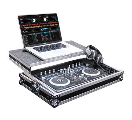 Pioneer DDJ-SB3 and Pioneer DM-40 Black with Odyssey FRGSPIDDJSB Package