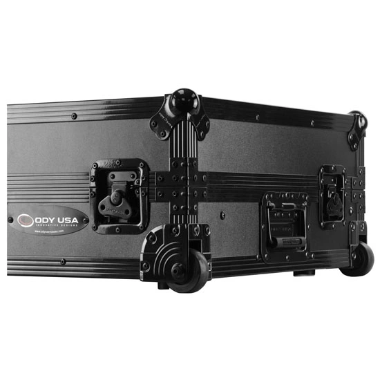 Odyssey FZGSDDJGRV6BL1UCW DJ Flight Case with 1U Rack for DDJ-GRV6