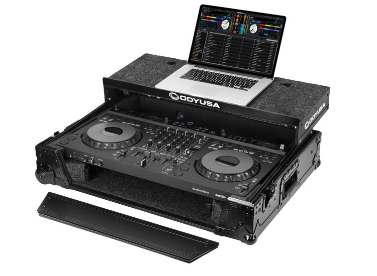 Odyssey FZGSDDJGRV6BL1UCW Flight Case for AlphaTheta DDJ-GRV6