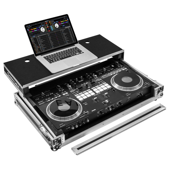 Odyssey FZGSDDJREV7W Pioneer DDJ-REV7 Glide Style Flight Case with Wheels and Laptop Platform