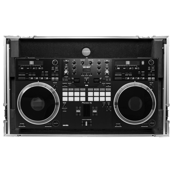 Odyssey FZGSDDJREV7W Pioneer DDJ-REV7 Glide Style Flight Case with Wheels and Laptop Platform