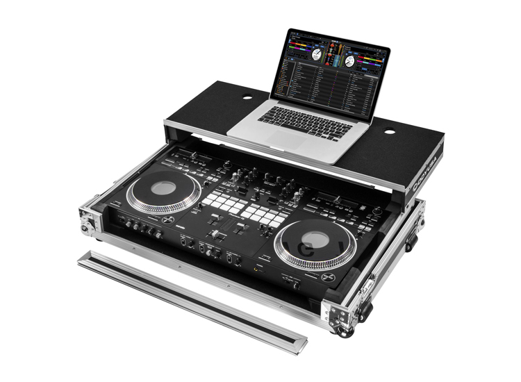 Odyssey FZGSDDJREV7W Pioneer DDJ-REV7 Glide Style Flight Case with Wheels and Laptop Platform