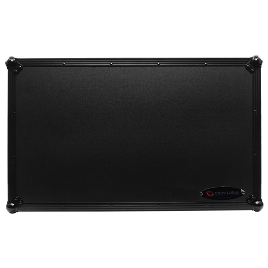 Odyssey FZGSDDJREV7WBL Pioneer DDJ-REV7 Black Glide Style Flight Case with Wheels and Laptop Platform