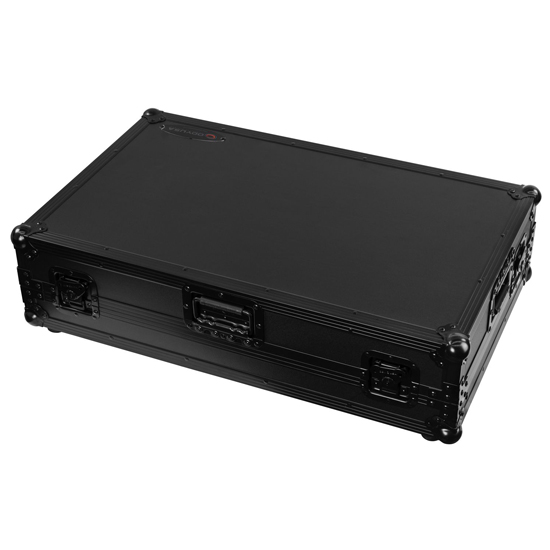 Odyssey FZGSDDJREV7WBL Pioneer DDJ-REV7 Black Glide Style Flight Case with Wheels and Laptop Platform