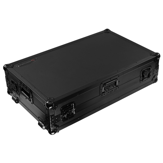 Odyssey FZGSDDJREV7WBL Pioneer DDJ-REV7 Black Glide Style Flight Case with Wheels and Laptop Platform