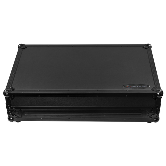 Odyssey FZGSDDJREV7WBL Pioneer DDJ-REV7 Black Glide Style Flight Case with Wheels and Laptop Platform