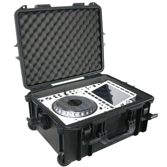 ProX XM-CDJ-3000 Watertight Case For CDJ-3000 w/ Handle, Wheels Pluck-N-Pak Foam