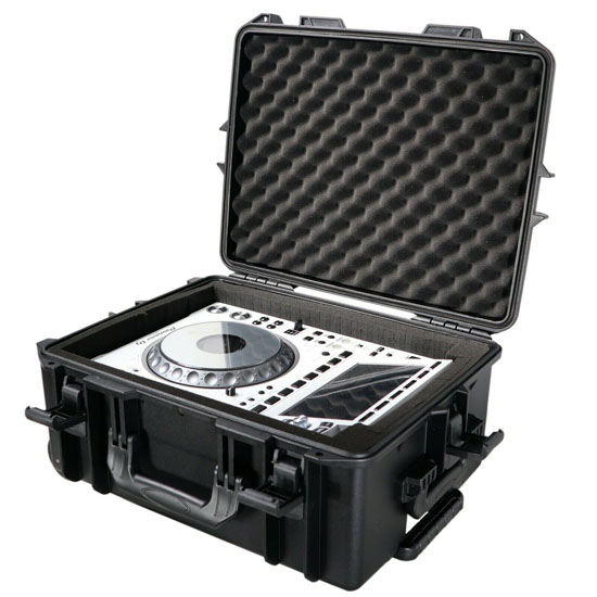 ProX XM-CDJ-3000 Watertight Case For CDJ-3000 w/ Handle, Wheels Pluck-N-Pak Foam