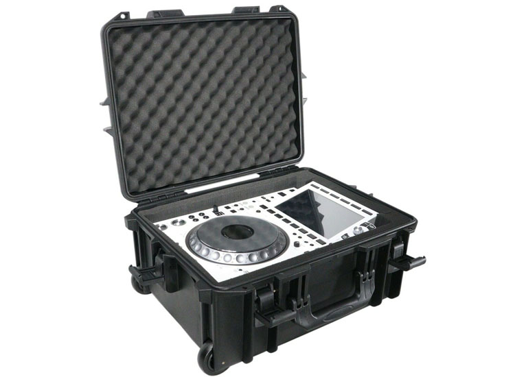 ProX XM-CDJ-3000 Watertight Case For CDJ-3000 w/ Handle, Wheels Pluck-N-Pak Foam