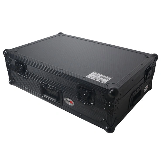 ProX XS-DDJFLX10WBL Flight Case for AlphaTheta DDJ-FLX10 with 1U Rack & Wheels