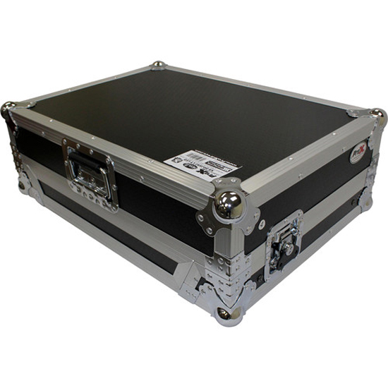  ProX XS-DDJSR2 LT LED Flight Case for Pioneer DDJ-SR2 Controller with Laptop Shelf