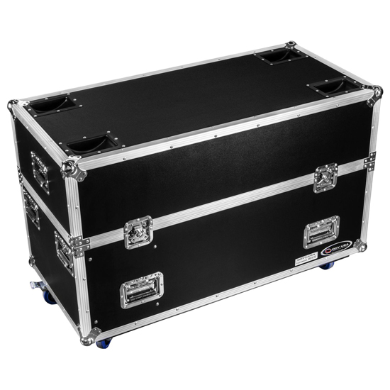 Odyssey FZ2FSM40W Dual 40-43" Flat Screen Monitor Case with Casters