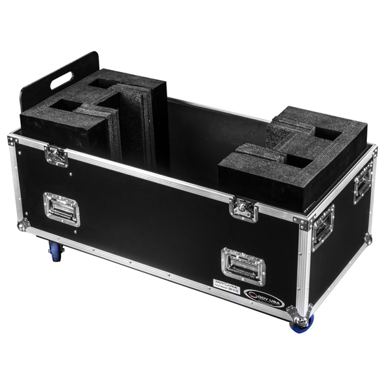 Odyssey FZ2FSM40W Dual 40-43" Flat Screen Monitor Case with Casters