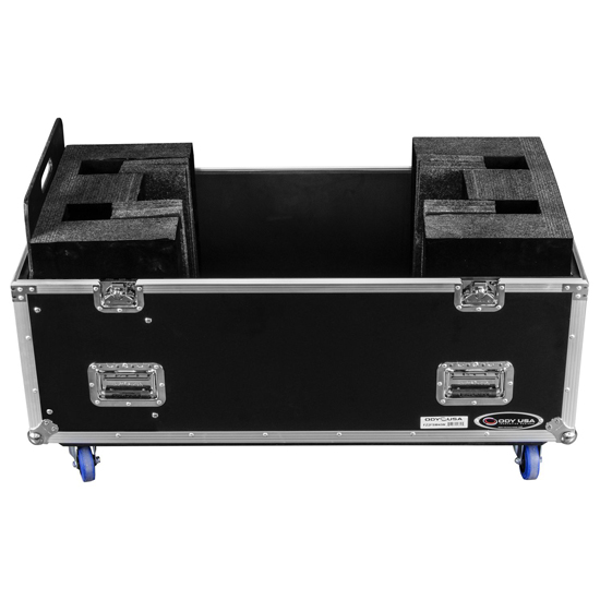 Odyssey FZ2FSM40W Dual 40-43" Flat Screen Monitor Case with Casters