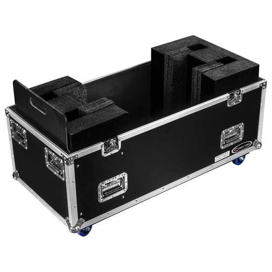 Odyssey FZ2FSM40W Dual 40-43" Flat Screen Monitor Case with Casters