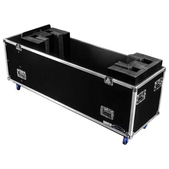 Odyssey FZ2FSM50W Dual 50-58" Flat Screen Monitor Case with Casters