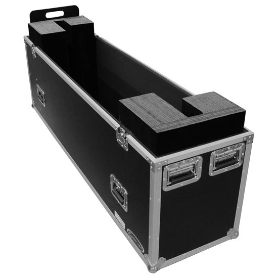 Odyssey FZFSM65W 60-65" Flat Screen Monitor Flight Case with Casters