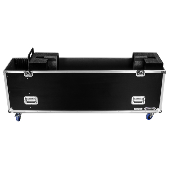 Odyssey FZFSM75W 75" Flat Screen Monitor Case with Casters