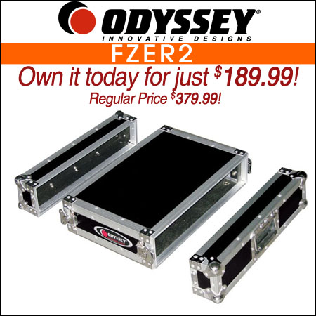 Odyssey FZER2 2U Pro Effects Rack
