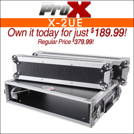 Prox X-2UE 2U Deluxe Effects Rack