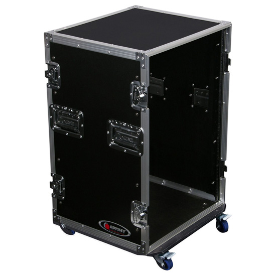 Odyssey Innovative Designs FZSRPAR16W Flight Zone Space Saver Amp Rack Case